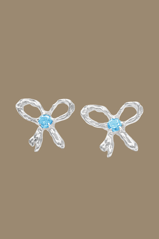 Серьги BLUE RIBBON EARRINGS