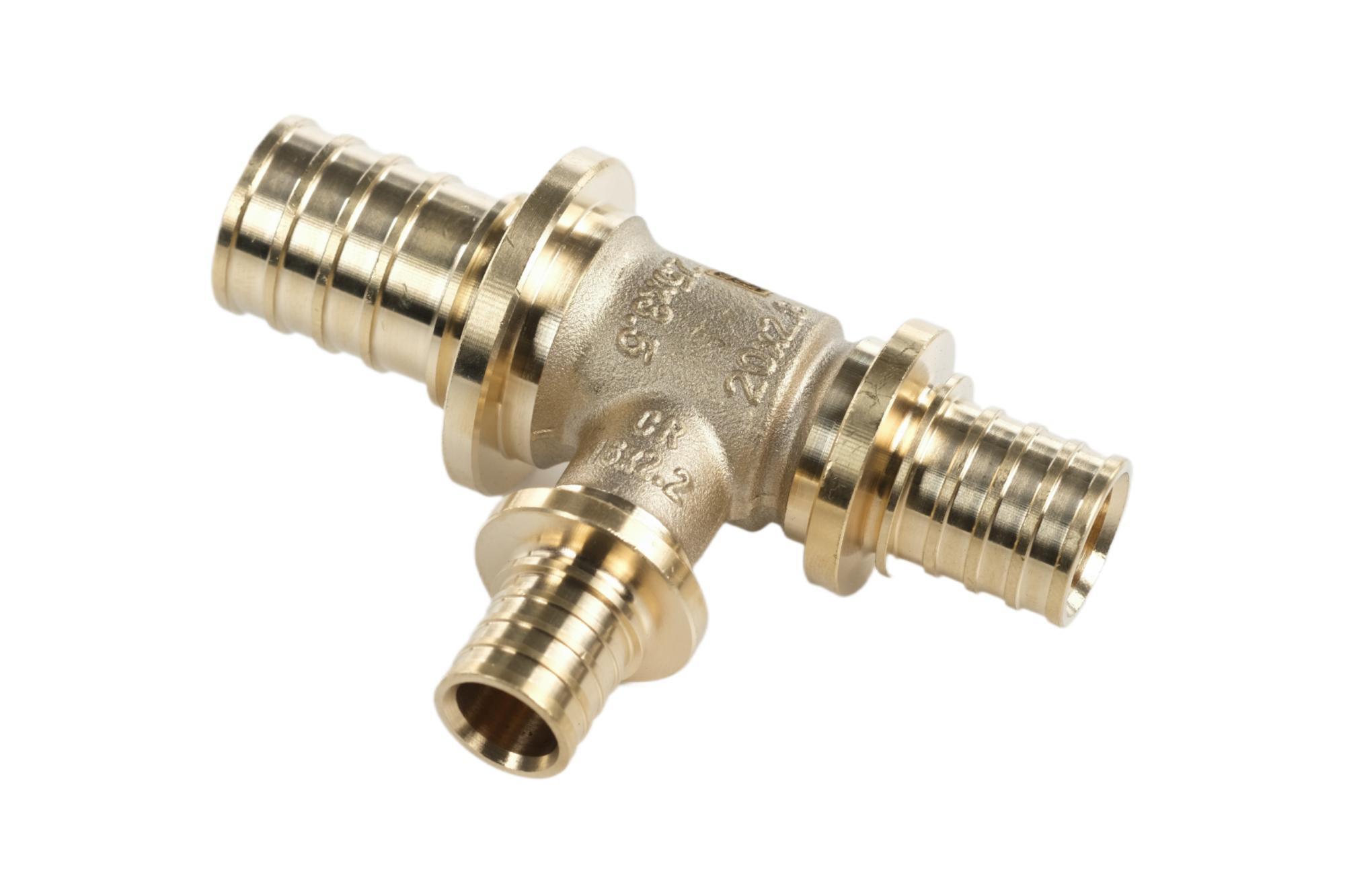 Тройник РЕХАУ с уменьшенным боковым и торцевым проходами 20-16-16 MX