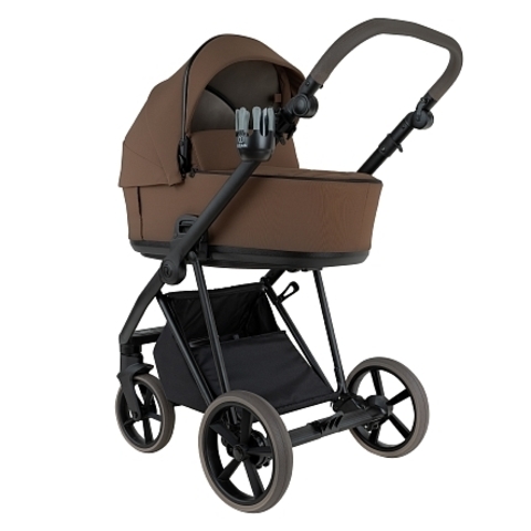 ROAN Коляска 2 в 1 Sol короб + прогулка Mocha Mousse/Black