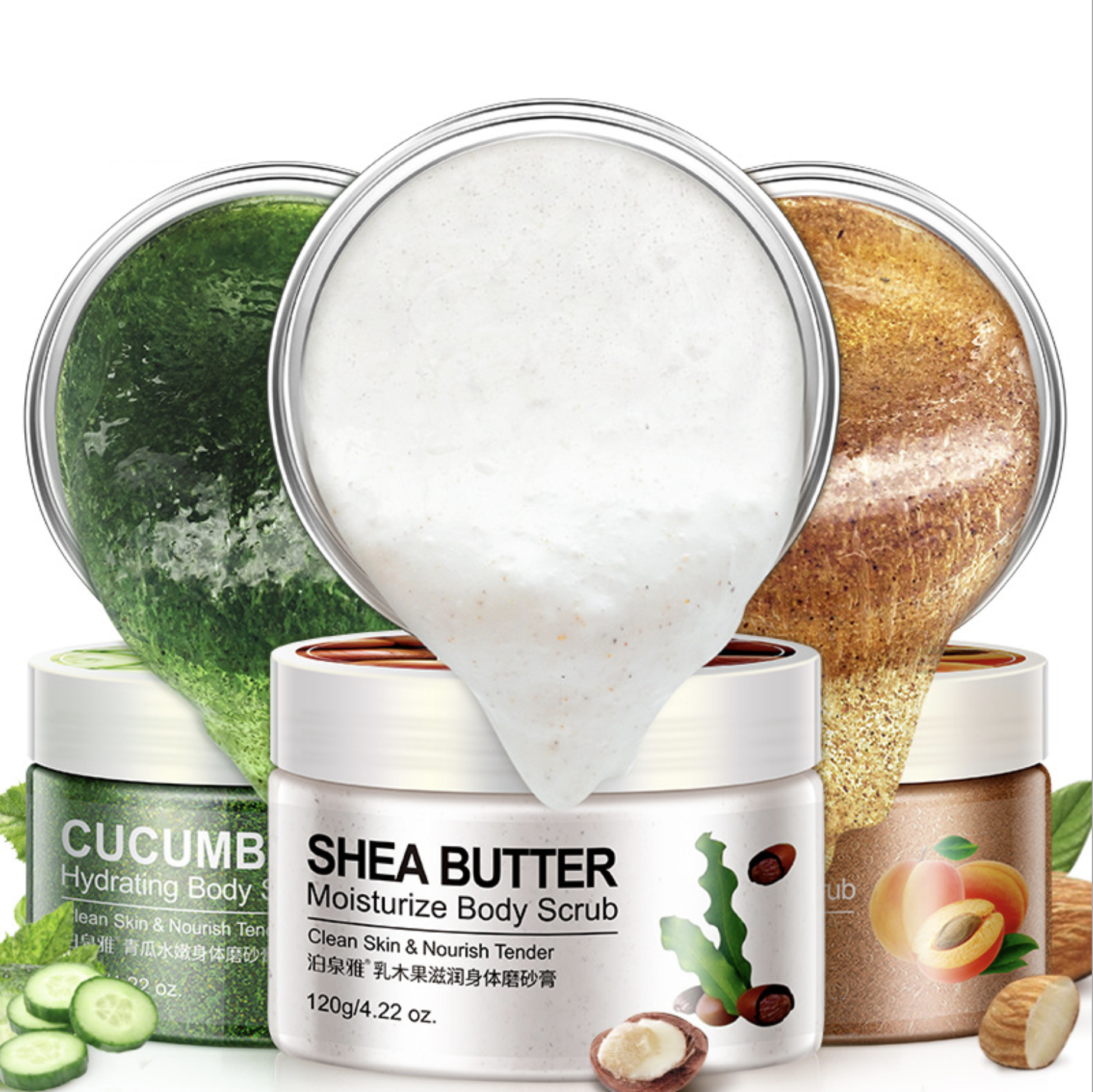 Скраб огурец. Скраб для тела BIOAQUA Shea Butter moisturize body Scrub 120 g. Скраб для тела BIOAQUA Almond Bright Skin body Scrub 120 g. BIOAQUA Peach скраб для тела. BIOAQUA скраб для тела cucumber.