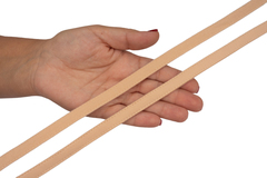 Ворсовая тесьма для корсетных пластин бежевая