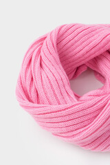 шарф  для девочки  КВ 15009/ш/ярко-розовый