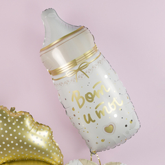 К Фигура, Бутылочка для малыша, Ванильное золото, 32''/81 см,  1 шт. (в упаковке)