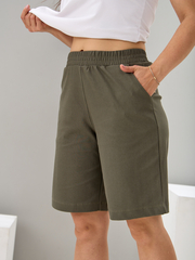 Шорты Н-147/фисташковый-джинс