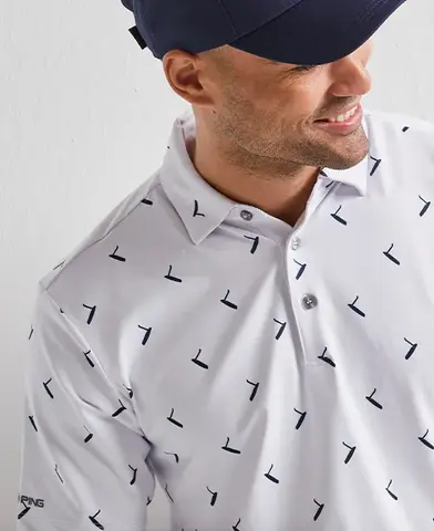 Рубашка поло PING GOLD PUTTER PRINTED