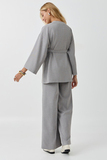 Костюм для беременных и кормящих  18424 серый