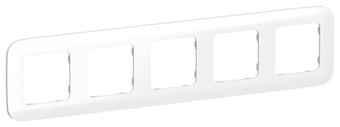 FLITE Рамка 5-мест. РУ-5-А-ФлБ бел. IEK