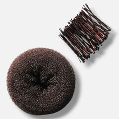 Набор валик + невидимки коричневые IPARIKMAHER