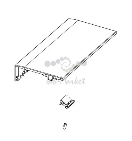 Ролик захвата ADF в сборе Lexmark MB2236 (41X2480)