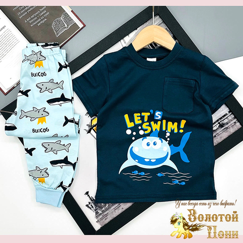 Пижама хлопок м (1-4) 260723-MD4048