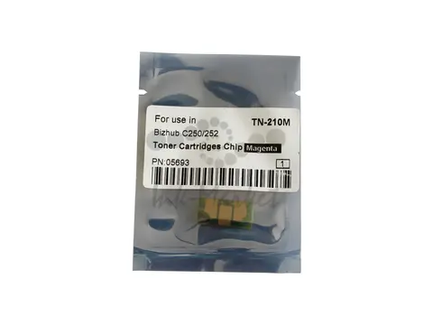 Чип картриджа для Konica Minolta Bizhub C250/C252 (CET) пурпурный, (WW), 12000 стр., CET5693
