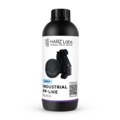 Фотополимерная смола HARZ Labs Industrial PP-Like, чёрная, 1 кг