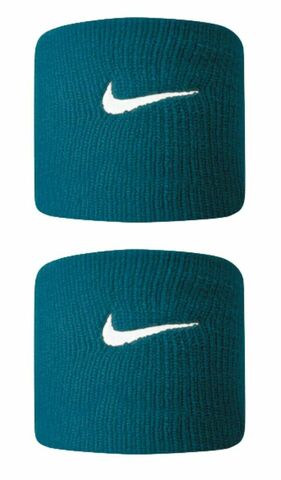 Теннисные напульсники Nike Premier Wirstbands 2P - green abyss/white