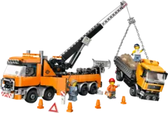 Конструктор LEGO City 60467 Тяжелый эвакуатор-утилизатор с краном