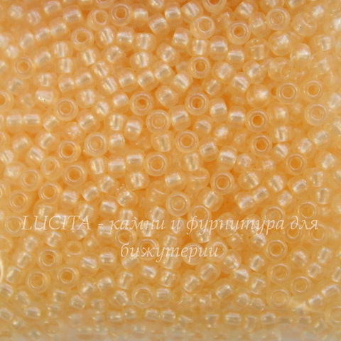 08192 Бисер 10/0 Preciosa Кристалл перламутровый оранжево-персиковый