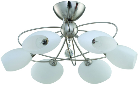 Люстра 818/6PF-Whitechrome