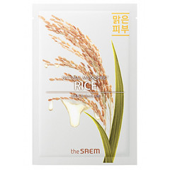 Тканевая маска с экстрактом риса THE SAEM Natural Rice Mask Sheet