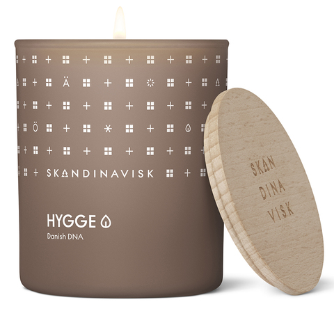 Свеча ароматическая HYGGE с крышкой, 200 г (новая)