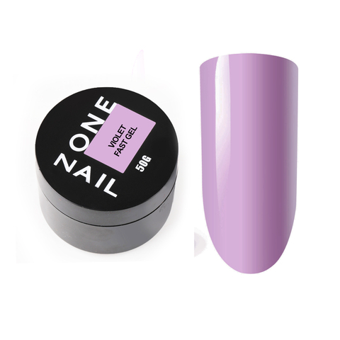 Гель камуфлирующий OneNail Fast Gel Violet шайба 50мл