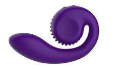 Фиолетовый вибромассажёр SVibe Gizi - 
