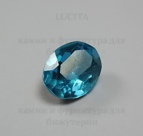 Ювелирные стразы Preciosa овальные Aquamarine (10х8 мм) ()