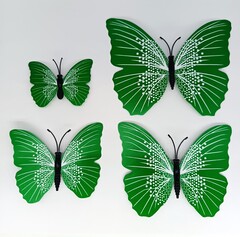 Набор бабочек на булавке, р. 6-11 см.