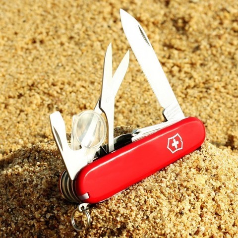 Нож складной Victorinox Explorer, 91 mm, Red (1.6705)