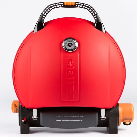 Газовый гриль O-GRILL 800T red + адаптер А