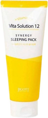 Jigott Vita Solution 12 Synergy Sleeping Pack Маска для лица с витамином С ночная