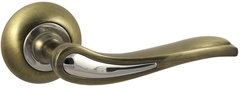 Ручки дверные алюминиевые V64Q AL (бронза)