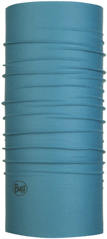 Бандана-труба летняя с защитой от насекомых Buff CoolNet Insect Shield Solid Stone Blue фото 1