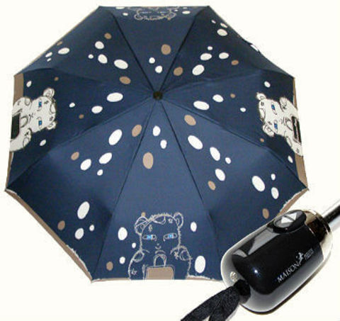 Зонт складной Maison Perletti 16219-blu Bear design