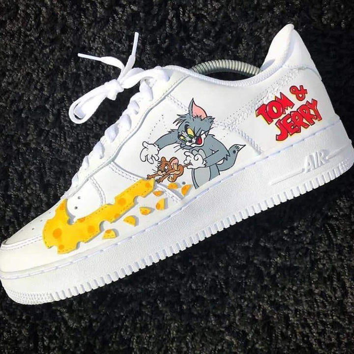 tom and jerry air force 1s