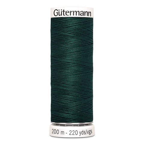 Нитки швейные Gutermann Sew-All 100/200 м (018 т.малахит)