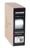 Пластик для 3Д принтера Filamentarno! Prototyper T-Soft прозрачный. Бесцветный, 1.75 мм, 750 грамм
