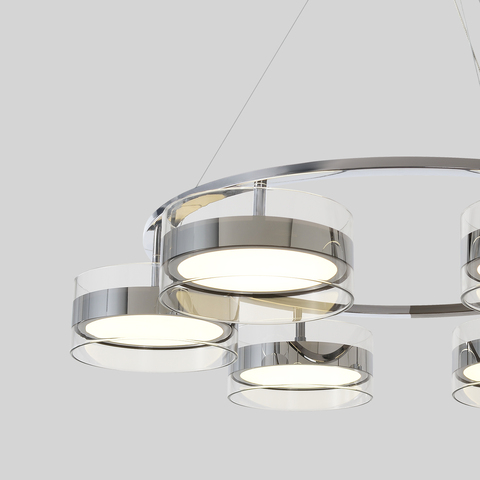 Подвесная светодиодная люстра Crystal Lux MYSELF SP60W LED