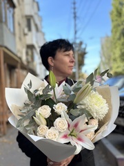 Авторский букет цветов "Себастьян"