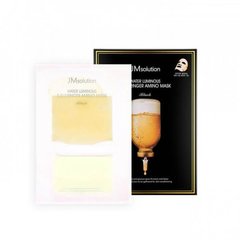 JMsolution Water Luminous S.O.S Ringer Amino Mask Black увлажняющая тканевая маска с аминокислотами