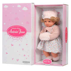 Munecas Antonio Juan Кукла озвученная Лорена в бежевом, 42 см, плачет, м/н (16174)