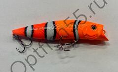 Воблер Rosy Down Flash 90F 90мм, 11гр, загл. 0м