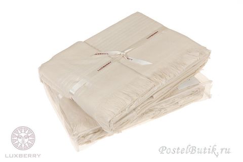 Набор полотенец 3 шт Luxberry Simple экрю