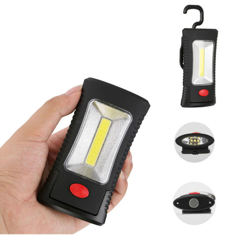 Фонарь кемпинговый подвесной с магнитом COB + 3LED