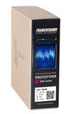 Пластик для 3Д принтера Filamentarno! Prototyper T-Soft прозрачный. Цвет синий, 1.75 мм, 750 грамм