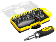 STAYER Compact-38, 38 предм., реверсивная отвертка с насадками (2557-H38)