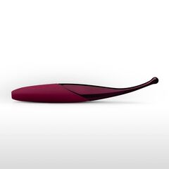 Фиолетовый точечный вибромассажер Senzi Vibrator - 14,7 см. - 