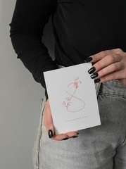 Открытка 10*15см - 8 марта 2024