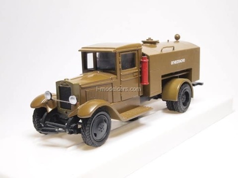 ZIS-5 BZ-39 petrol fueling khaki LOMO-AVM 1:43