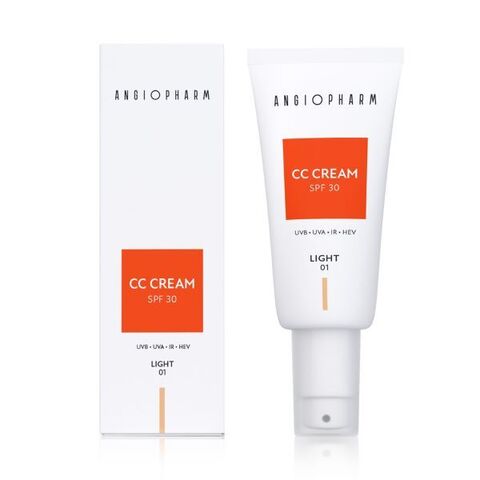 ANGIOPHARM CC-КРЕМ SPF 30, 30 Мл | 01 Light