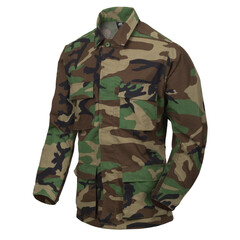 Helikon-Tex BDU SHIRT PolyCotton Ripstop us-woodland