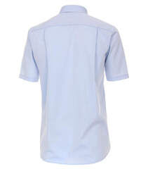Сорочка мужская Casamoda Comfort Fit 008070-115 голубая классическая, короткий рукав